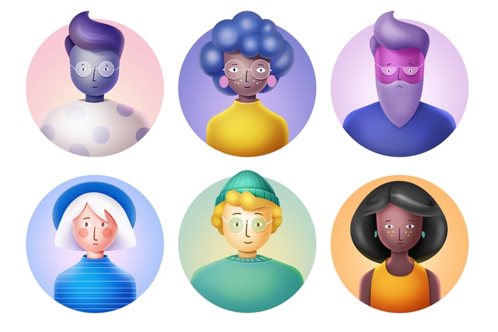 Abstract Avatars