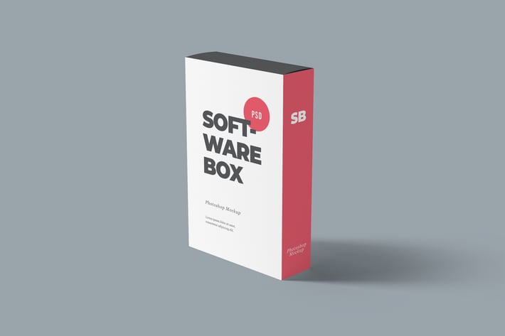 Software Box Mockup