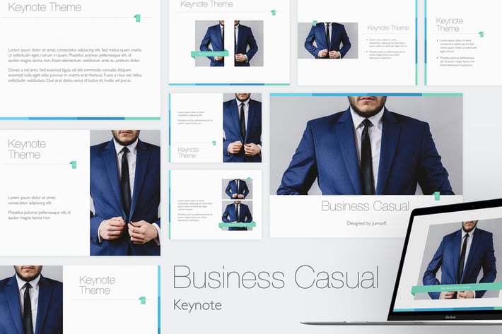 Business Casual Keynote Template