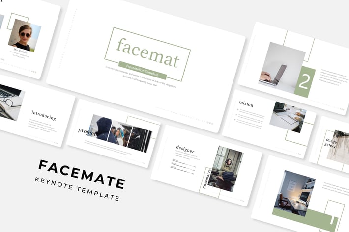 Facemate - Keynote Template