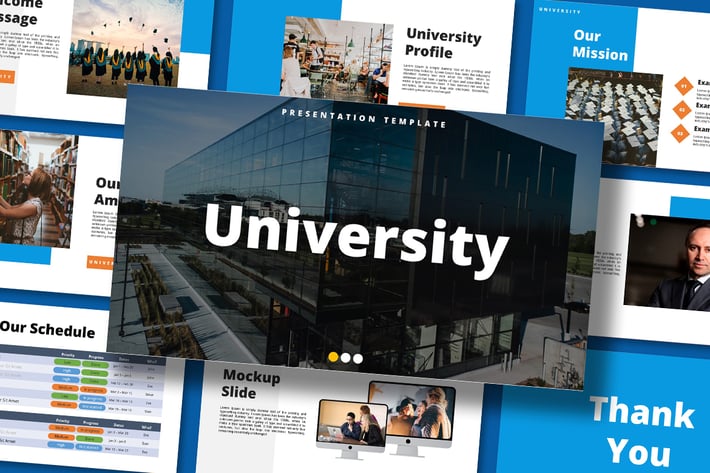  University - PowerPoint Template