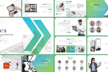 Lukes - Business Powerpoint Template