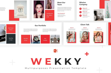Wekky - Powerpoint Template