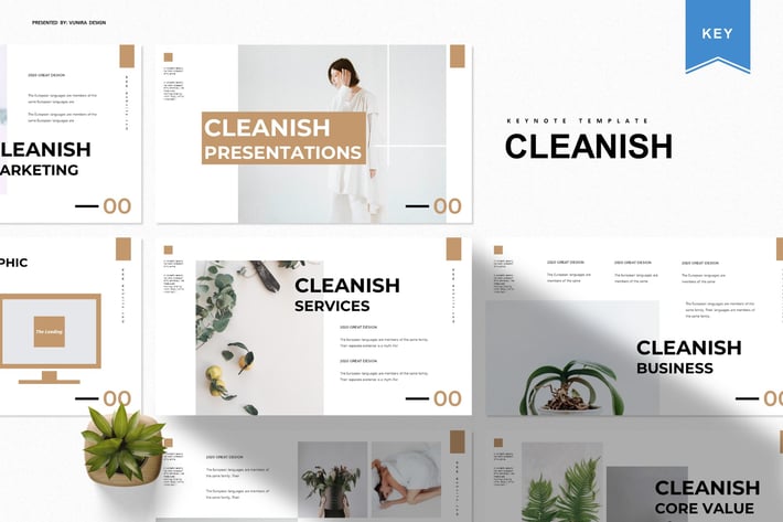 Cleanish | Keynote Template