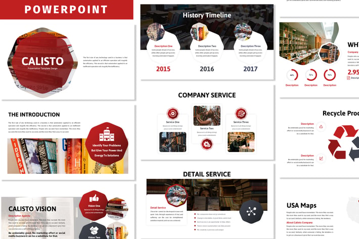 Calisto - Business Powerpoint Template