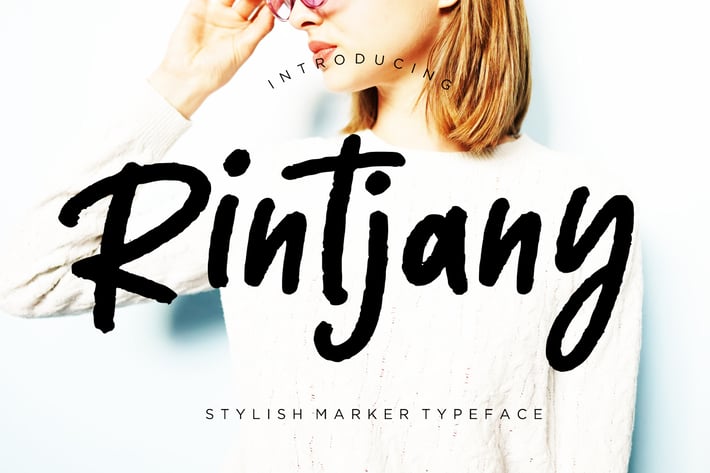 Rintjany Stylish Marker Business Font