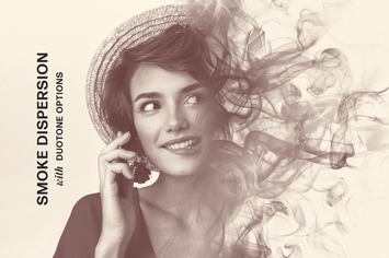 Smoke Duotone Dispersion Effect