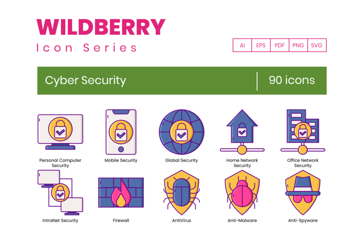 Cyber Security Icons