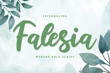 Falesia | Modern Bold Script