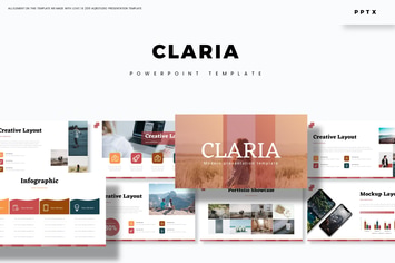 Claria - Powerpoint Template