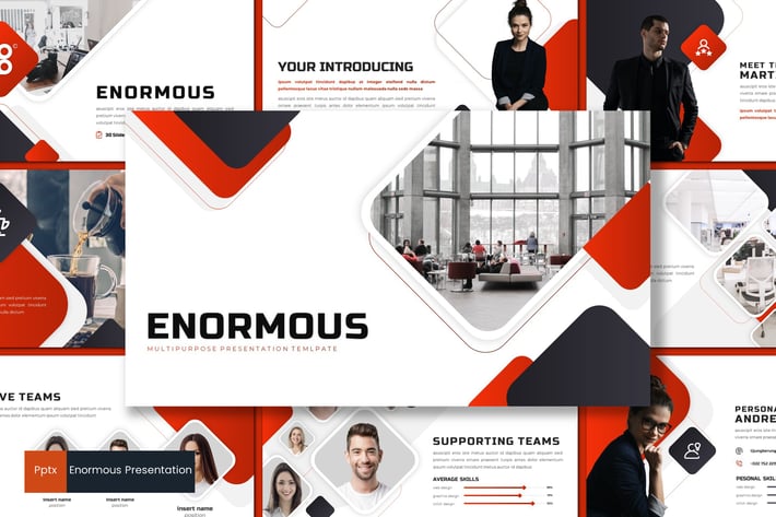 Enormous - Powerpoint Template