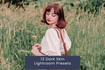 12 Dark Skin Lightroom Presets