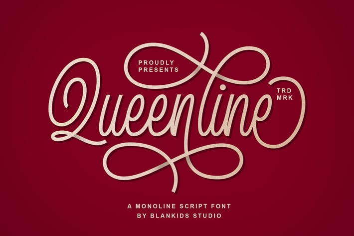 Queenline Font