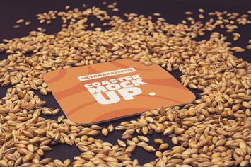 Perspective Square Coaster Malt