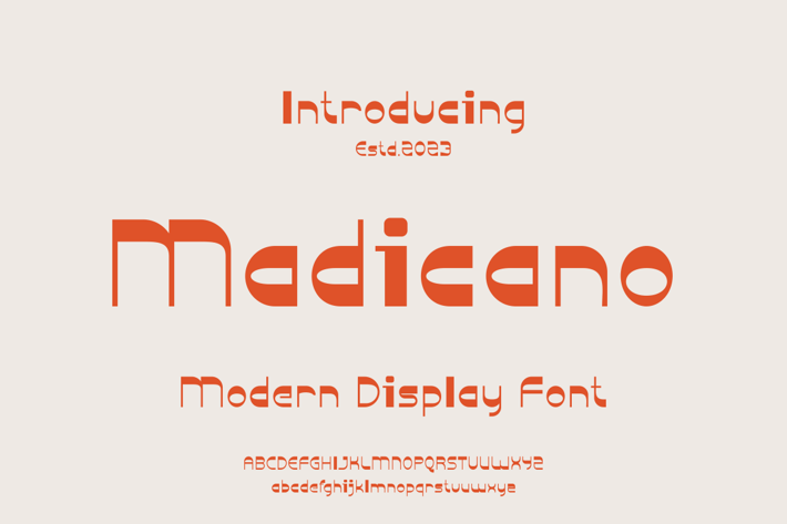Madicano Font