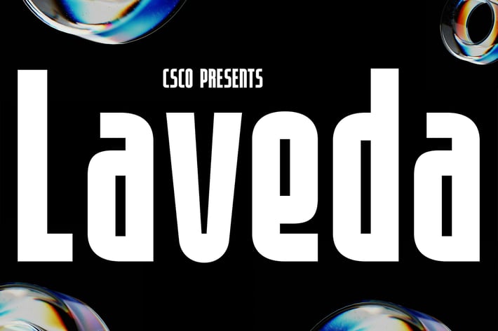 Laveda – Bold Sans Serif