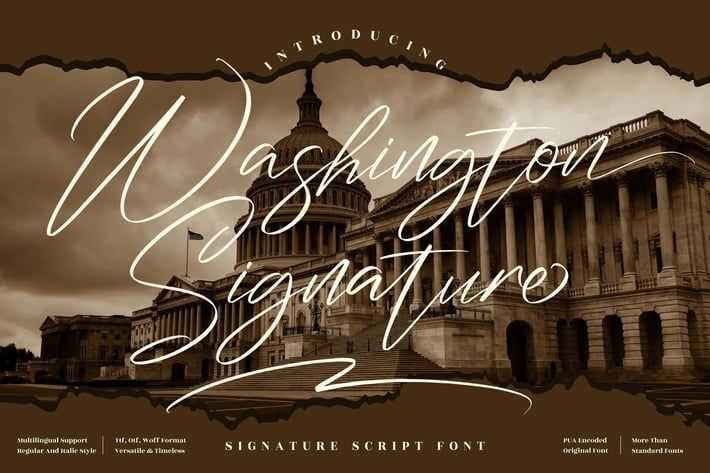 Washington Signature Signature