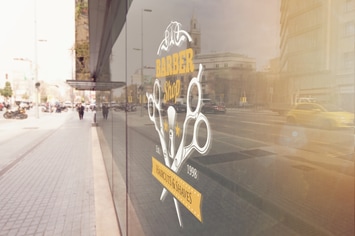 Perspective Glass Mockup