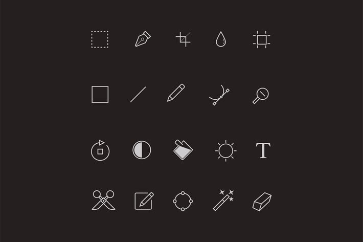 20 Editor Toolbar UI Icons
