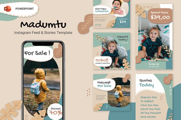 Instagram Feeds & Stories - Powerpoint