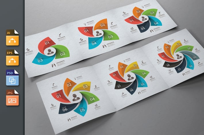 Infographics template set v.46
