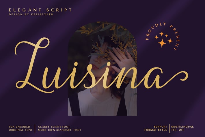 Luisina Classy Script Font