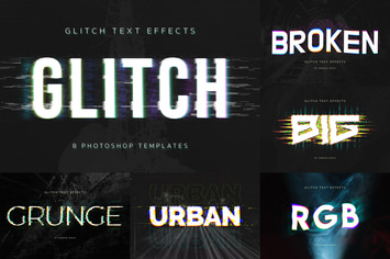 Glitch Text or Logo Effects