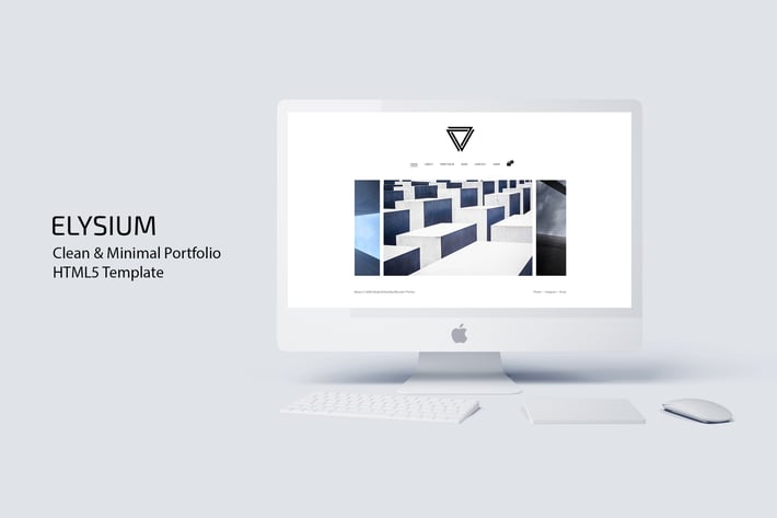 Elysium - Clean & Minimal Portfolio HTML5 Template