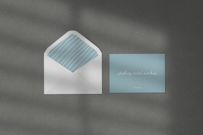 Greeting Card Mockup