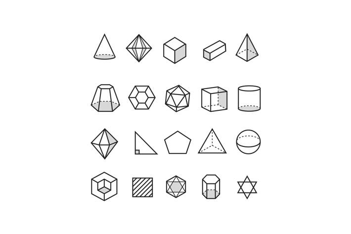 20 Geometric Icons