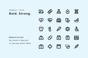 UI Icon Set - Medical