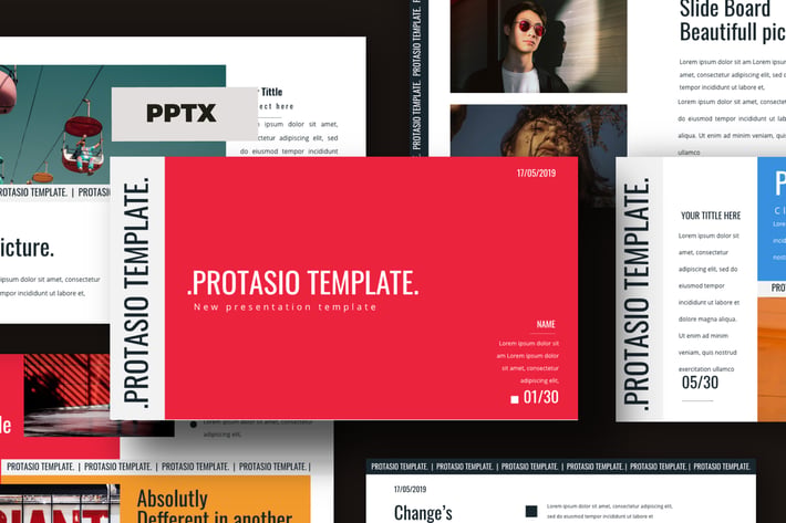 PROTASIO. - Pastel Powerpoint Business Company