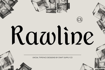 Rawline – Uncial Font