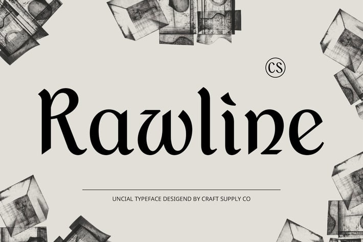 Rawline – Uncial Font