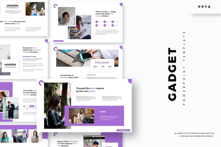 Gadget - Powerpoint Template