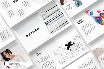 Pitch Deck Web Design Keynote