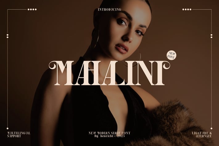 Mahalini Font