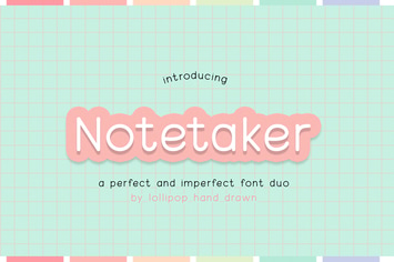 Notetaker Font Duo