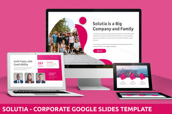 Solutia - Corporate Google Slides Template