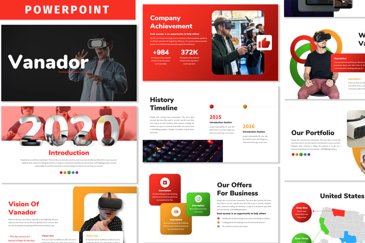 Vanador - Business Powerpoint Template