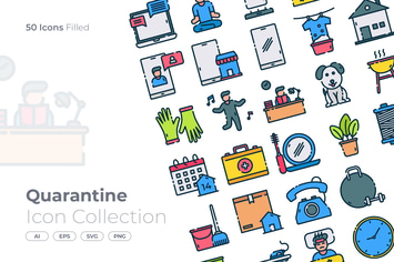 Quarantine Filled Icon