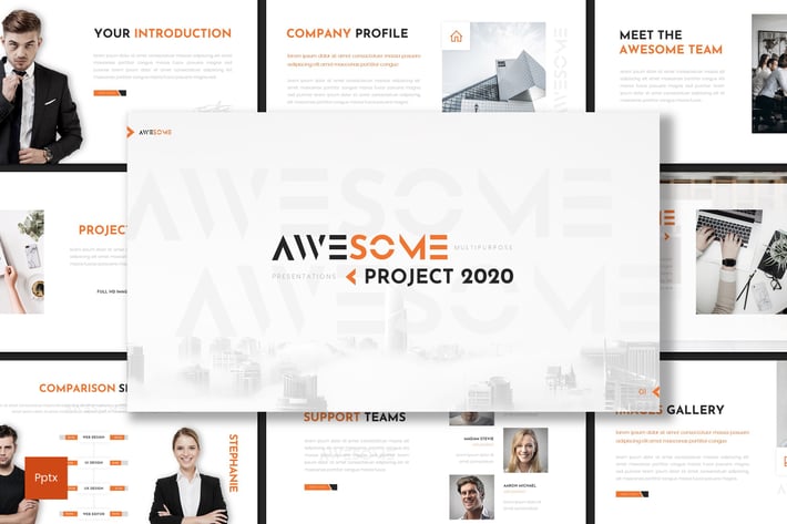 Awesome - Powerpoint Template