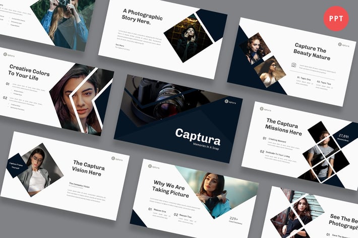 Captura Powerpoint Template