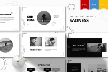 Sadness | Powerpoint, Keynote, Google Slides