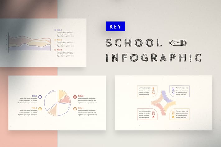School Doodle Infographic Keynote Template
