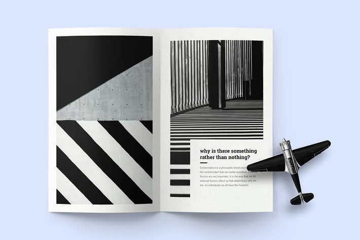 Bi Fold Brochure (A5) Mockup
