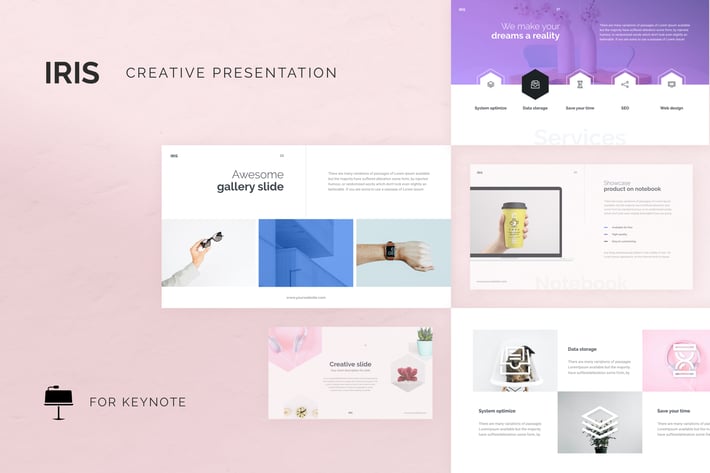 IRIS Creative Keynote Template