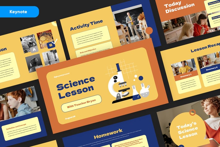 SCIENCE LESSON - Education Keynote Template