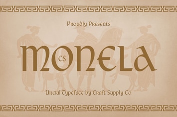 Monela – Uncial Font