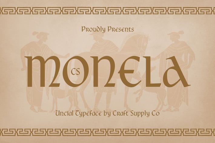 Monela – Uncial Font